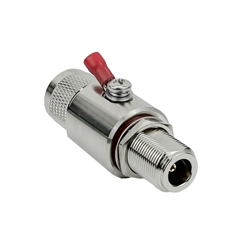 Protector Pararrayo 2,4-2,5GHz N-M N-H IP67 Largo-65mm Sobretension 1