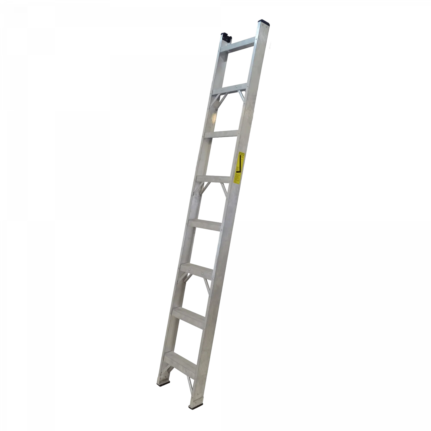 Escala 2,4mt 140kg Recta Aluminio 8-Peldano Escalera 2.4mt  1