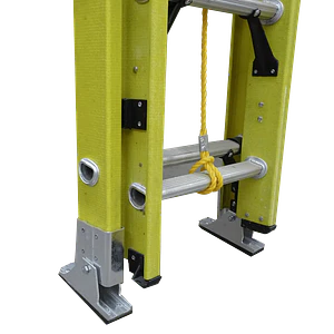 Escalera 3,6-7,5mt 140kg Telescopica Fibra de Vidrio 24-Peldano 