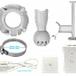 Puente Inalámbrico 800 Mbps, 60 GHz, Diseño Compacto y Blanco, Ubiquiti UISP Wave Pico - Miniatura 4