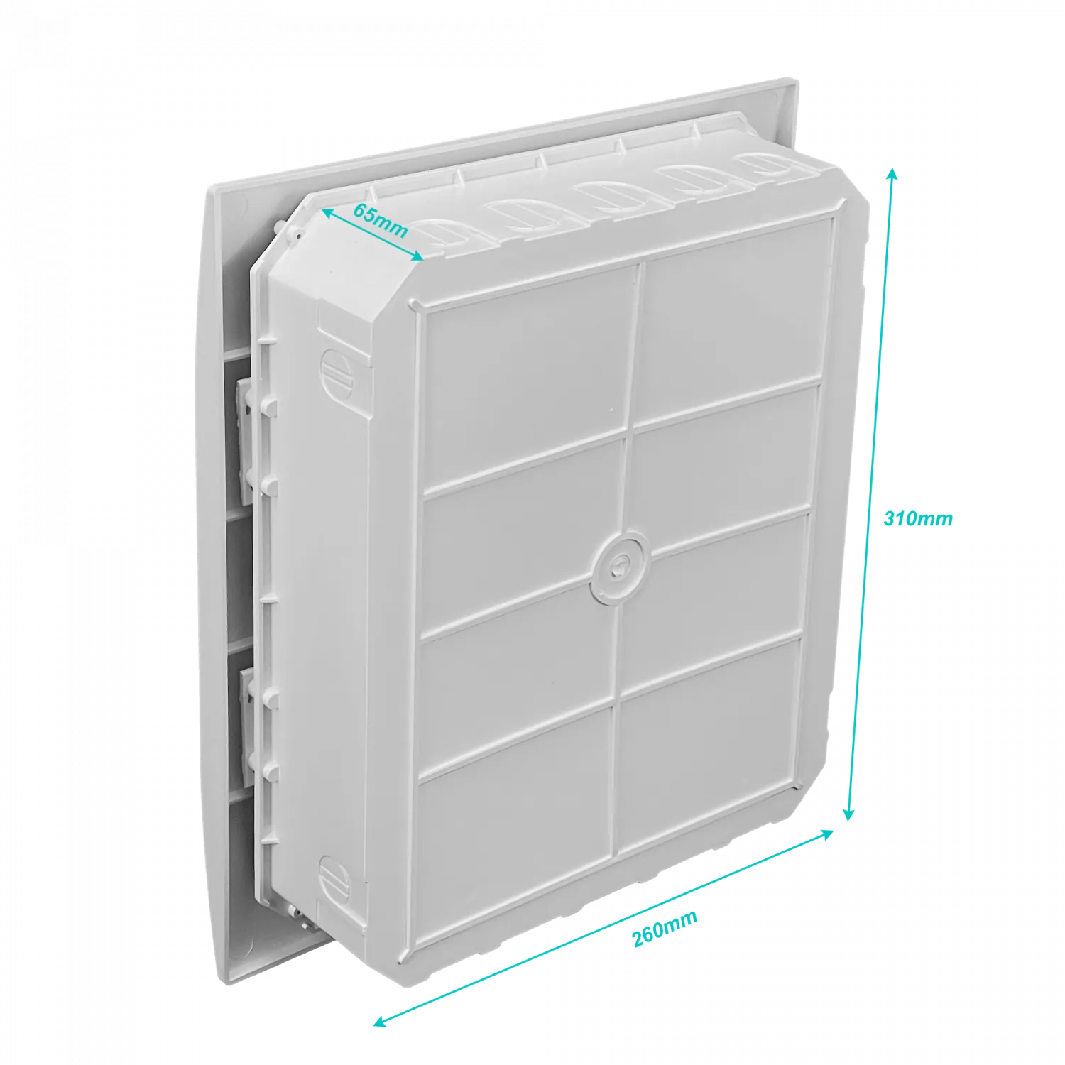 Tablero Embutido LSZH 24 Modulos Riel Din IP41 IK08 5396424 LEXO  1