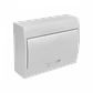 Tablero LEXO Sobreponer LSZH 12 Módulos Riel DIN IP41 IK08 Ref 5399112 - Miniatura 1