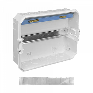 Tablero Embutido LSZH 12 Modulos Riel Din IP41 IK08 5396512 LEXO 
