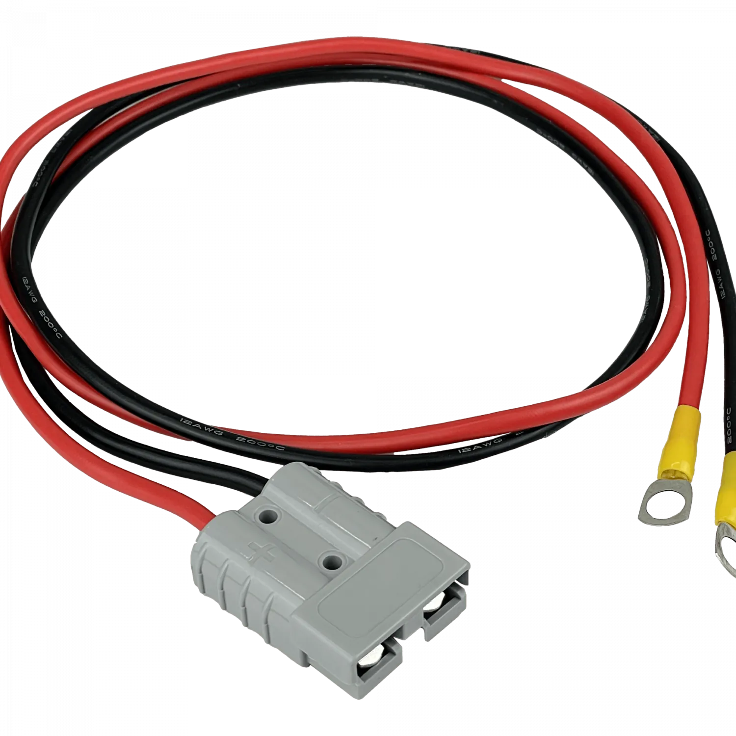 Cable Anderson-Terminal Ojo-8mm 50A Largo-100Cm 1
