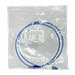 Jumper Cable Fibra 3.0mm 9/125um LSZH Blindado 1mt LC-FC SM Simplex  - Miniatura 2