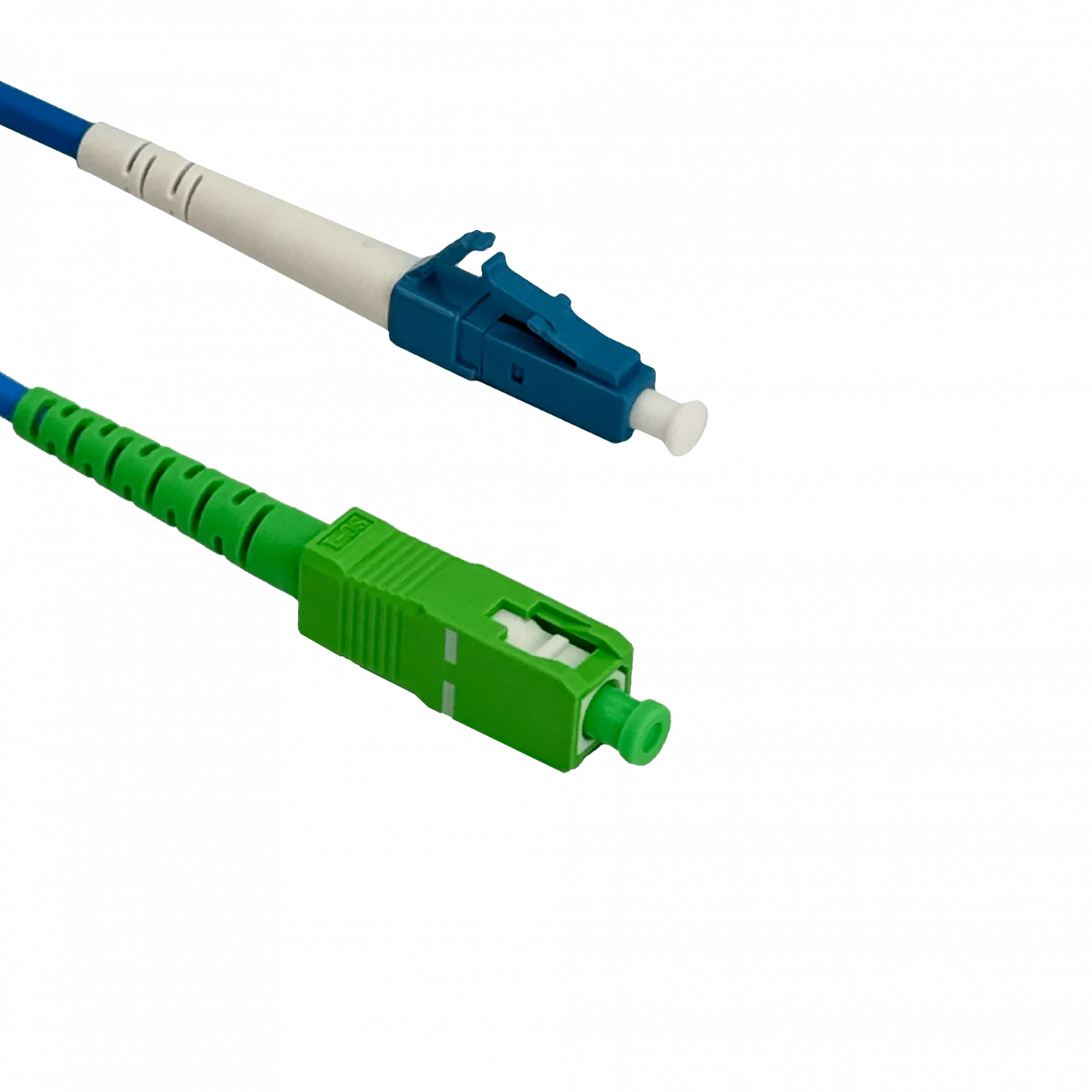 JumperFibra 3.0mm 9/125um LSZH Blindado 5mt LC/UPC-SC/APC SM Simplex  1
