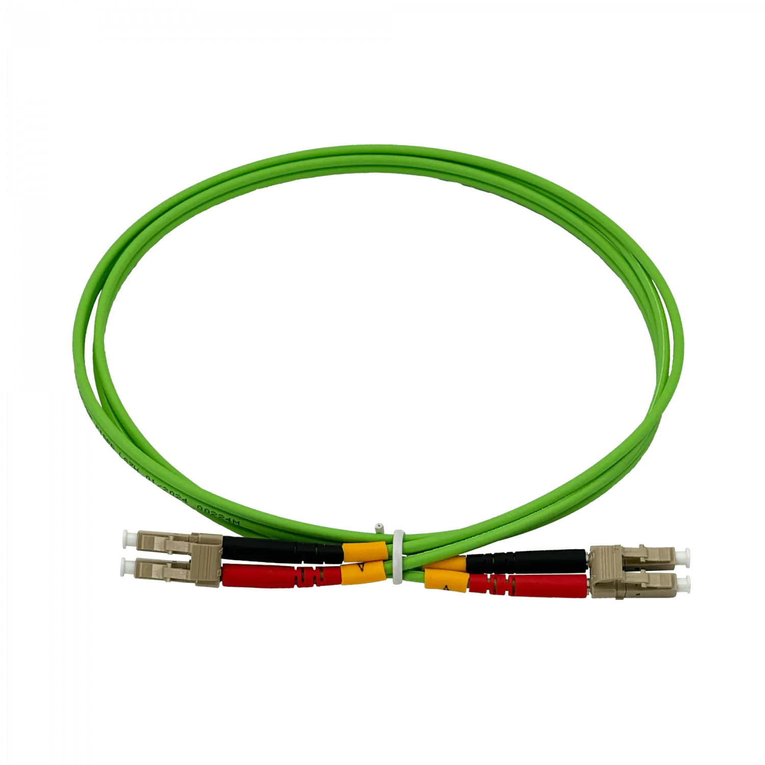 Jumper Fibra 3.0mm 50/125um LSZH 2mt LC-LC OM5 MultiModo MM Duplex  2