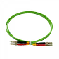 Jumper Fibra 3.0mm 50/125um LSZH 2mt LC-LC OM5 MultiModo MM Duplex  - Miniatura 2
