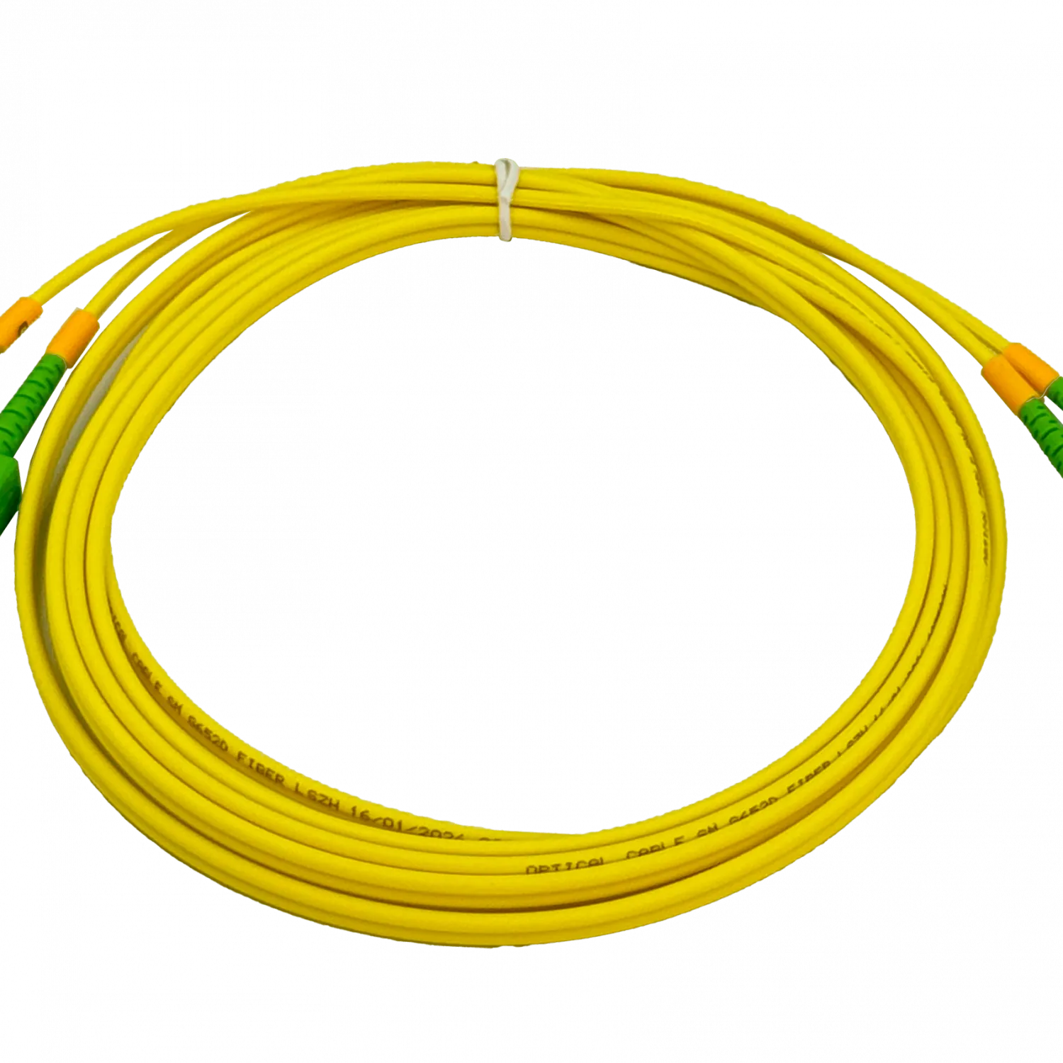 Cable fibra optica 3m SC/APC-SC/APC Monomodo SM Duplex Jumper 9/125um LSZH JFSAA3 1