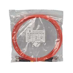 3mt FC-ST OM1 Multimodo MM Duplex Jumper Fibra 62.5/125um LSZH