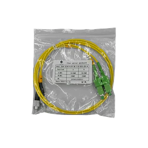 Cable fibra optica 1m SC/APC-FC/UPC Monomodo SM Duplex Jumper 9/125um 3mm JFSAF1
