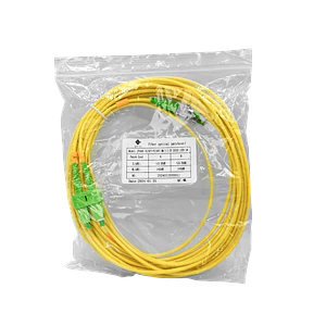 5mt SC/APC-FC/APC MonoModo SM Duplex Jumper Cable Fibra 9/125um 3mm