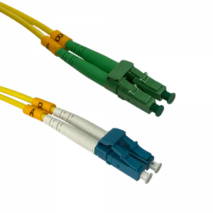 1mt SM LC/UPC-LC/APC MonoModo SM Duplex Jumper Cable Fibra 3.0mm 9/125