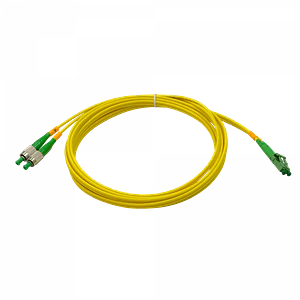 3mt LC/APC-FC/APC MonoModo SM Duplex Jumper Cable Fibra 9/125um