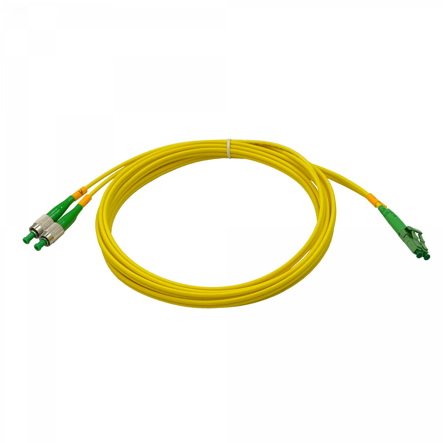 3mt LC/APC-FC/APC MonoModo SM Duplex Jumper Cable Fibra 9/125um 1