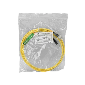 2mt LC/APC-FC/UPC MonoModo SM Duplex Jumper Cable Fibra 9/125um 3mm