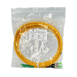 5mt LC/APC-ST/APC MonoModo SM Duplex Jumper Cable Fibra 9/125um 3mm