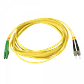 5mt SM LC/APC-ST/UPC MonoModo SM Duplex Jumper Cable Fibra 3.0mm 9/125 - Miniatura 1