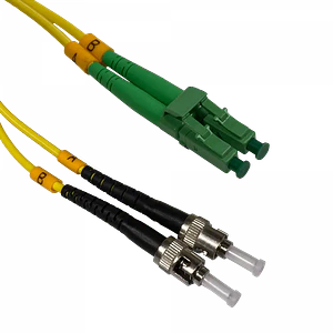 Jumper Cable Fibra 3.0mm 9/125 3mt SM LC/APC-ST/UPC MonoModo SM Duplex 
