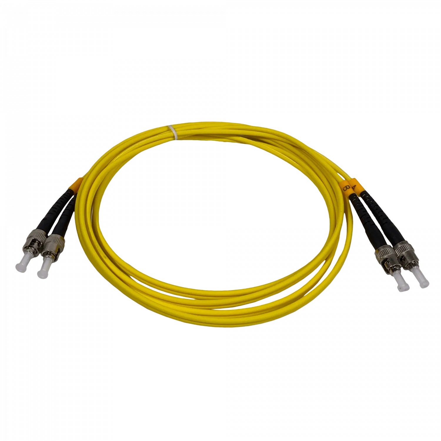 Jumper Cable Fibra 9/125um 3mm 2mt ST-ST MonoModo SM Duplex  2