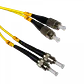 Jumper Cable Fibra 3.0mm 9/125um LSZH 2mt ST-FC MonoModo SM Duplex  - Miniatura 1