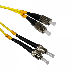Jumper Cable Fibra 3.0mm 9/125um LSZH 1mt ST-FC MonoModo SM Duplex 