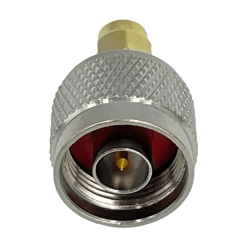Adaptador Coaxial N Macho a SMA Macho Tipo Copla RF 1