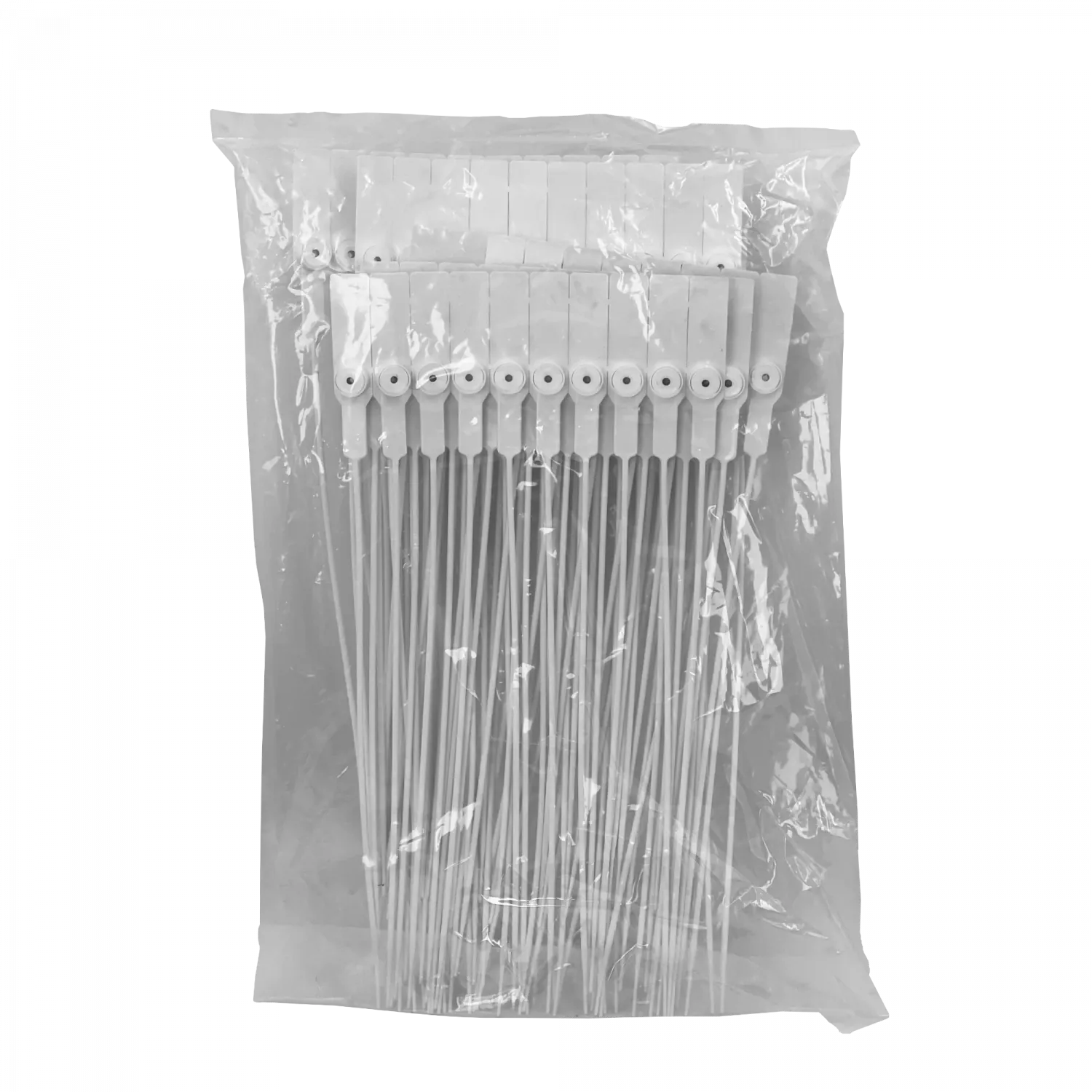 Sello de Seguridad Metalgrip Blanco 28?cm (100 unidades) 1