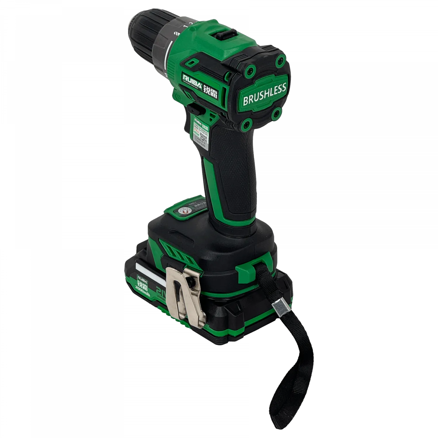 Taladro inalambrico 0,8-10mm + 2 Bateria-Litio 21V 2Ah RB-DB2101 RUI  1