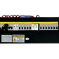 Sistema de Transf Manual 63A 1-Fase  5-out-AC 1-SchukO 7-out-DC Rack 4U - Miniatura 1