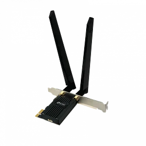 Adaptador PCIe WiFi 6E AXE5400 con Bluetooth 5.3 TP-Link Archer TXE72E, 2 antenas de alta ganancia
