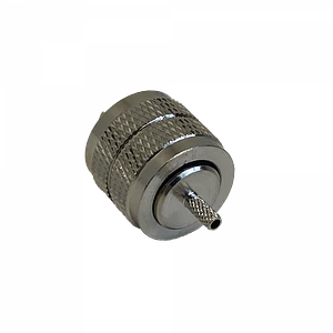 Conector Coaxial Crimpeable UHF-Macho, Compatible con RG316, CA100, RG174