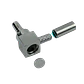 Conector Crimpeable CA100 RG174 CRC9-Macho 90-Grados RG316  - Miniatura 1