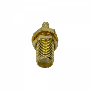 Conector coaxial SMA hembra crimpeable para cable RG316 CA100 RG174