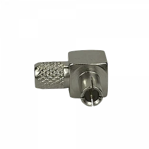 TS9-Macho 90-Grados LMR195 Conector Crimpeable RG58 RG142