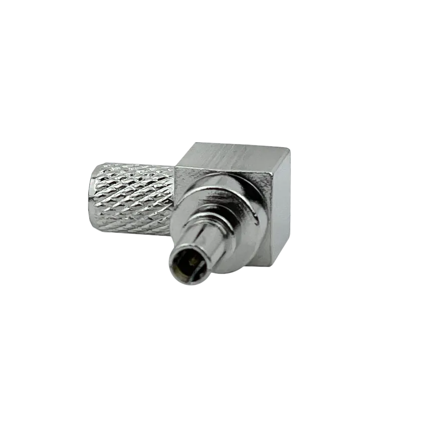 CRC9-Macho 90-Grados LMR195 Conector Crimpeable RG58 RG142 1
