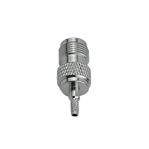 Conector coaxial TNC hembra crimpeable para cable RG316 CA100 RG174
