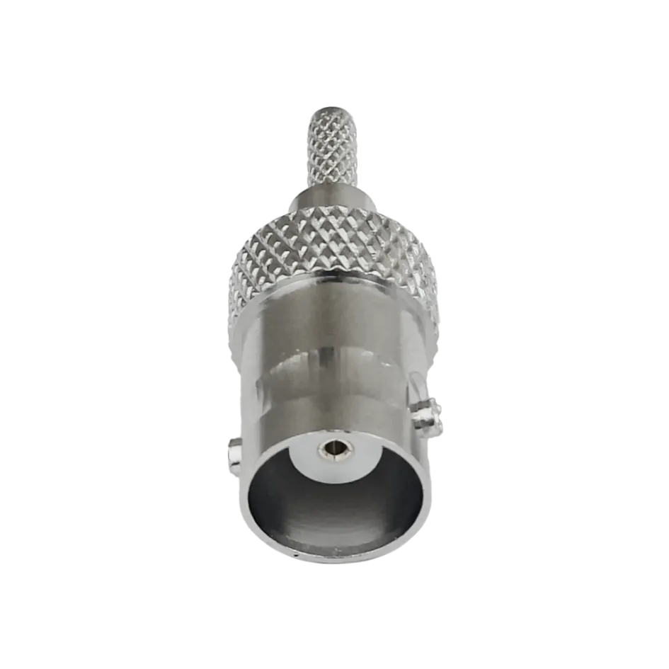 Conector BNC hembra BH1C RG316 coaxial crimpeable CA100 RG174 1