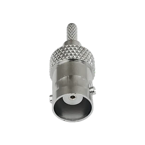 Conector BNC hembra BH1C RG316 coaxial crimpeable CA100 RG174