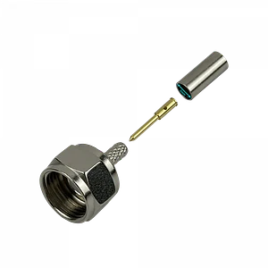 F-Macho RG316 Conector Coaxial Crimpeable CA100 RG174