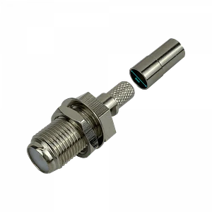 F-Hembra LMR195 RG58 Conector Crimpeable Serie-195