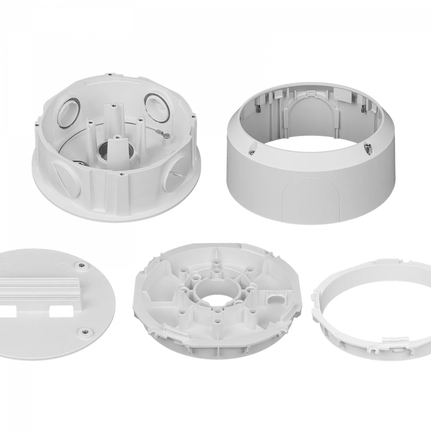 Caja de Conexión Ubiquiti UACC-CAMERA-JB-B Aluminio Blanco para Cámaras UniFi Bullet y Dome 1