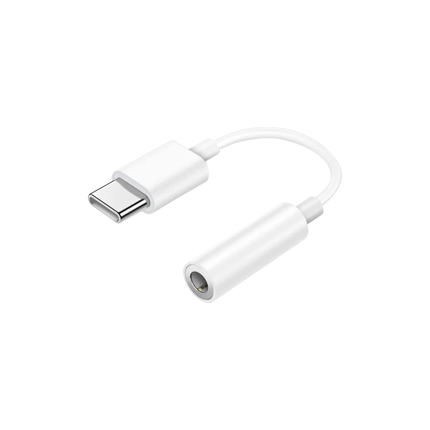 Adaptador Apple MU7E2AM/A de USB-C a Jack de 3.5 mm - Blanco 1