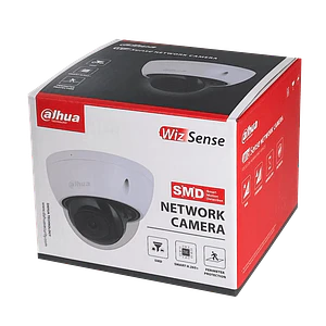Cámara de Vigilancia Dahua Mini Domo 8MP Lente Fijo IP67 IK10 IR30mt Soporta IVS WizSense