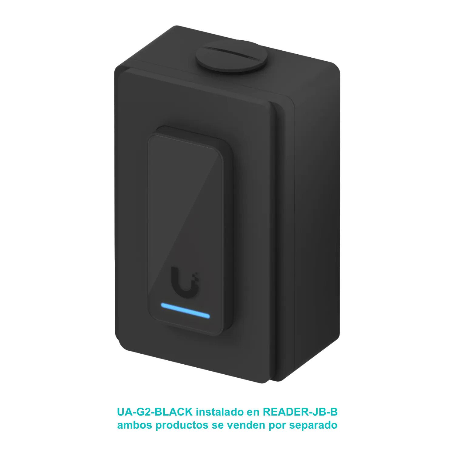 Caja de Conexiones UniFi Access Reader, Montaje Superficie Plana, Compatible Conductos 3/4