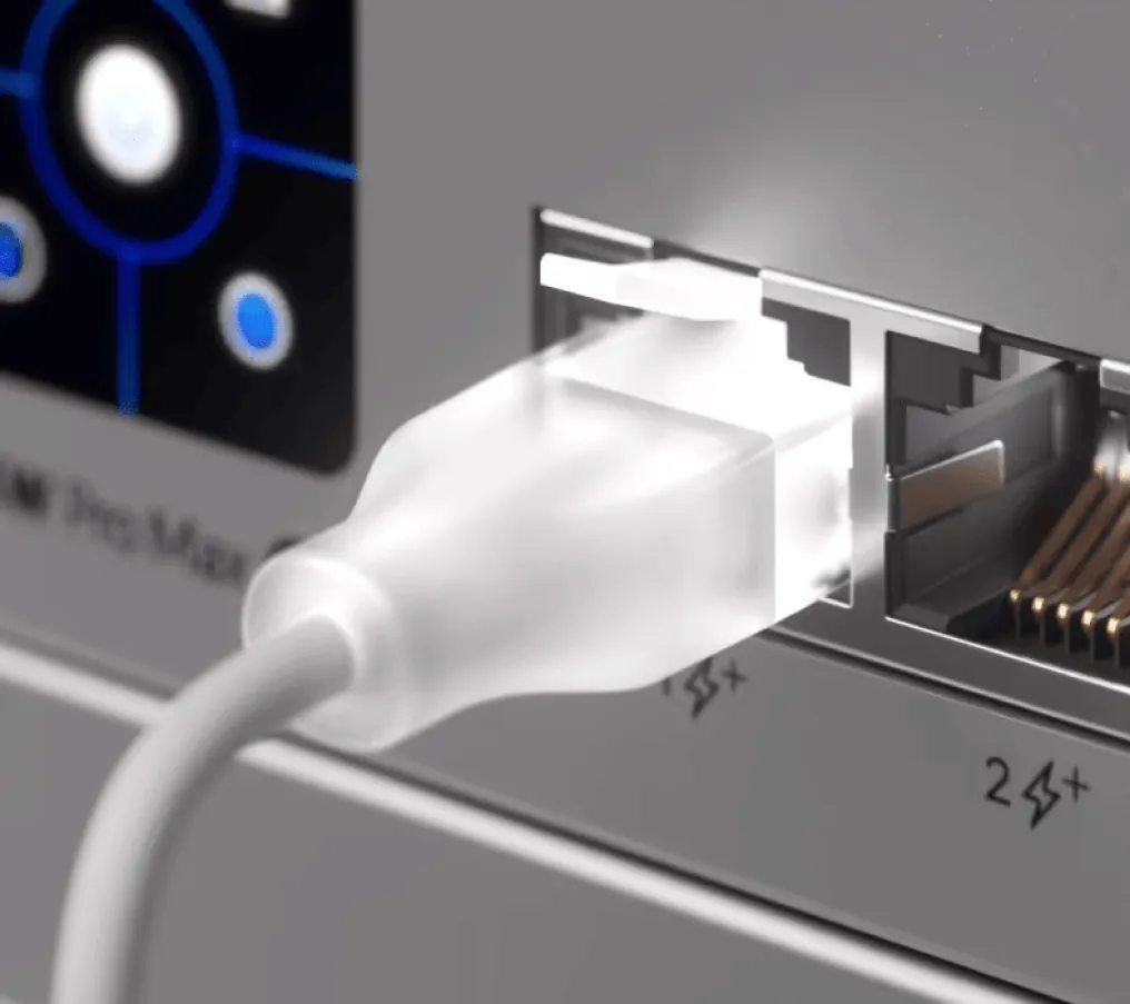 Cable Patch Cat6 Ubiquiti Blanco 15cm 1