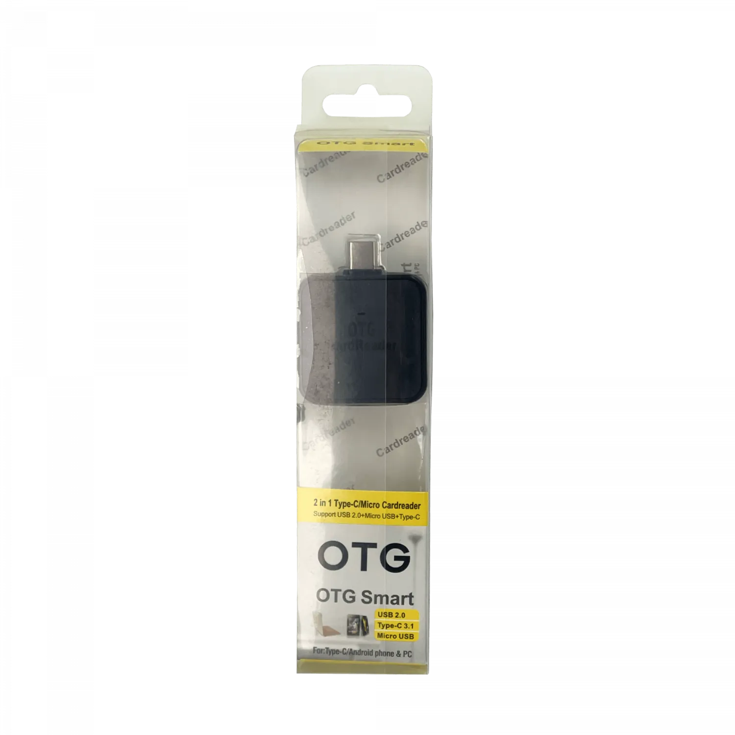 Lector de Tarjetas USB-C Todo-en-1 SD/mSD/TF/USB-MicroB 1