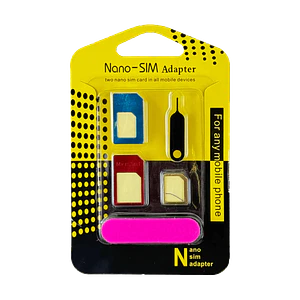 4 en 1 Adaptador Tarjeta Sim-Card inc-lija reset mastertools
