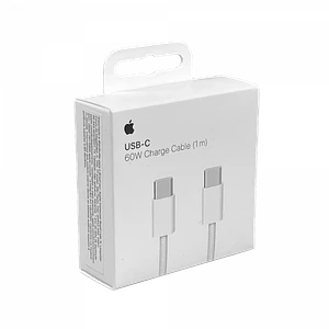 Cable Apple USB-C a USB-C 60W 1m A2795 Original Trenzado para Carga y Datos