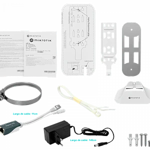 Punto de Acceso Inalámbrico MikroTik wAP ax - Wi-Fi 6 de Doble Banda, x2 Puertos Ethernet
